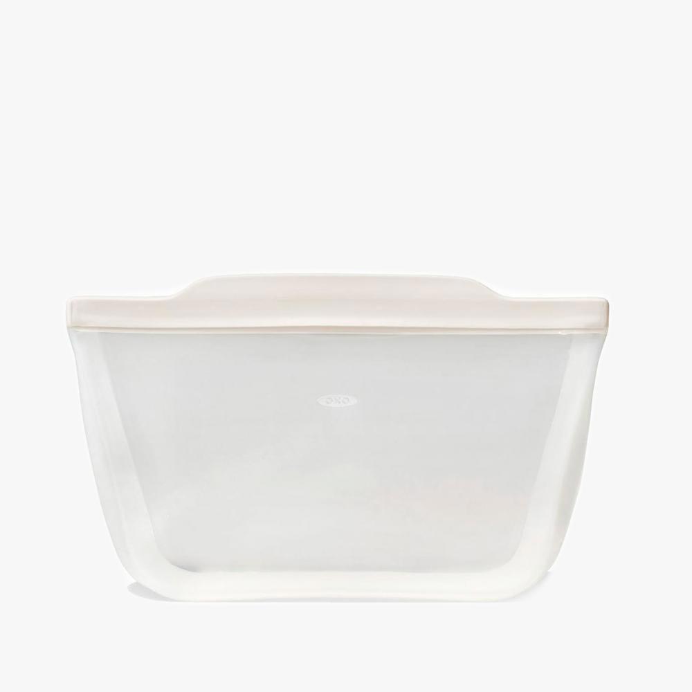 Oxo Goodgrips Silicone Reusable Bag Oat Stand-Up Half Gallon